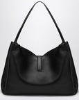 Ferragamo Ferragamo Large black leather tote bag