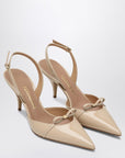 Ferragamo Ferragamo Powdery slingback with mini bow