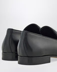 Ferragamo Ferragamo Black loafer with Gancini logo