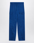 Ferragamo Ferragamo Electric blue cargo trousers