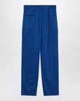 Ferragamo Ferragamo Electric blue cargo trousers