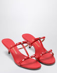 Ferragamo Ferragamo Flame red Mini Bow sandals