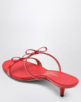Ferragamo Ferragamo Flame red Mini Bow sandals