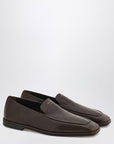 Ferragamo Ferragamo Dark brown leather loafer