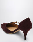 Ferragamo Ferragamo Pumps with Gancini detail Dark Barolo