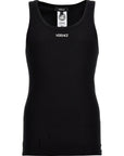 Versace Versace Logo Embroidery Tank Top