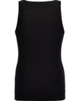 Versace Versace Logo Embroidery Tank Top