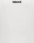 Versace Versace Logo Embroidery Tank Top