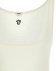 Versace Versace La Medusa Embroidery Top