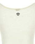 Versace Versace La Medusa Embroidery Top