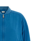 Versace Versace Silk Poplin Blouson