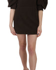 Dolce & Gabbana Chic Brown Corduroy Bodycon Mini Dress