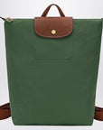Longchamp Longchamp M Le Pliage Original green backpack