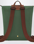 Longchamp Longchamp M Le Pliage Original green backpack