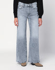 Mother Mother The Ditcher Roller Sneak palazzo jeans