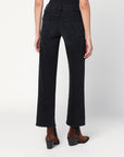 Mother Mother Faded black The Rambler Zip Flood jeans