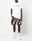 Alexander McQueen Alexander McQueen Straight Print Shorts