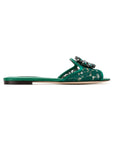 Dolce & Gabbana Dolce & Gabbana Slippers in lace with crystals