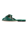 Dolce & Gabbana Dolce & Gabbana Slippers in lace with crystals