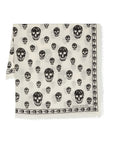 Alexander Mcqueen Alexander McQueen Scarfs White