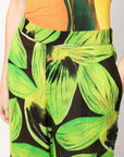 Louisa Ballou Louisa Ballou Printed wide leg trousers