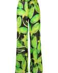 Louisa Ballou Louisa Ballou Printed wide leg trousers
