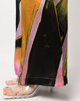 Louisa Ballou Louisa Ballou Printed wide leg trousers