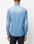 Finamore 1925 Napoli FINAMORE 1925 NAPOLI Shirts Clear Blue