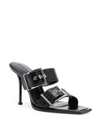 Alexander McQueen Alexander McQueen 100mm Buckled Leather Sandals