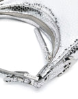 By Far Pre By Far Pre Cosmo metallic top-handle bag