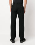 Alexander McQueen Alexander McQueen drawstring-hem Cotton Trousers