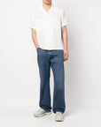 Alexander McQueen Alexander Mcqueen wide-leg panelled jeans