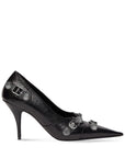 Balenciaga Balenciaga Cagole 90MM cracked heel pumps