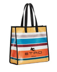 Etro Etro stripe-print tote bag