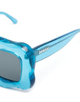 Bonsai Bonsai oversized curved-frame sunglasses