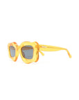 Bonsai Bonsai oversized curved-frame sunglasses