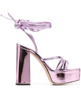 Giuseppe Zanotti Giuseppe Zanotti Metallic 125mm platform sandals