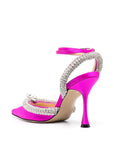 Mach & Mach Mach & Mach crystal-embellished slingback pumps