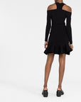 Alexander McQueen Alexander McQueen Short knitted dress with V-neck