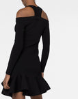 Alexander McQueen Alexander McQueen Short knitted dress with V-neck