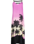 Palm Angels Palm Angels Sunset print midi dress