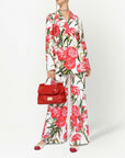 Dolce & Gabbana Dolce & Gabbana floral print double-breasted blazer