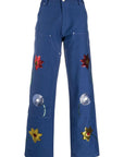 Sky High Farm Workwear Sky High Farm Workwear Embroidered denim jeans