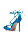 The Attico The Attico Sandals Clear Blue