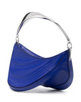 Mugler Mugler small Spiral Curve 01 embossed tote bag