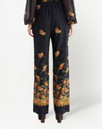 Etro Etro Straight trousers with paisley print