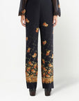 Etro Etro Straight trousers with paisley print