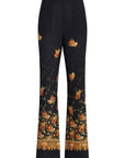 Etro Etro Straight trousers with paisley print