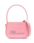 Blumarine Blumarine crystal-embellished logo tote bag