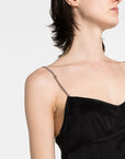 Palm Angels Palm Angels Chain-straps mini dress